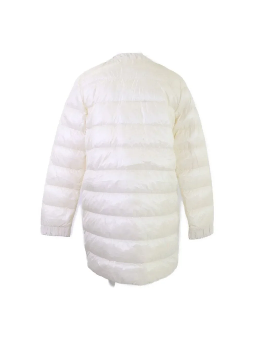 Moncler Veulettes Tweed Switch Collarless Down Jacket